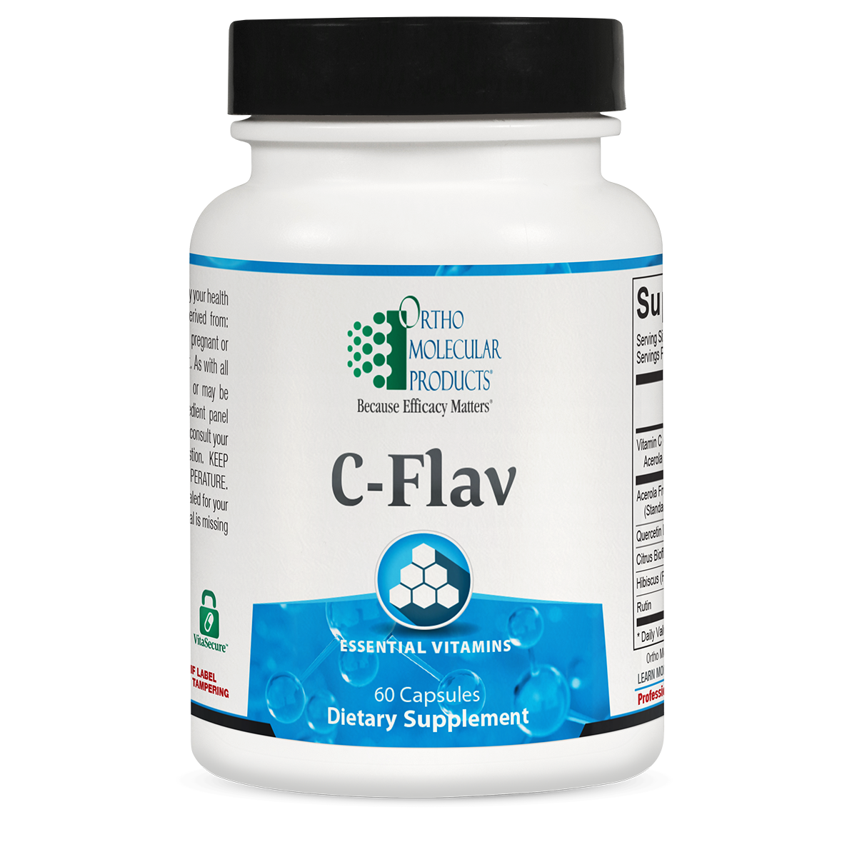 C-FlavCreated from multiple sources rich in vitamin C, C-Flav includes antioxidant protection and enhances immune function. The formula helps support healthy collagen synthesis and connective tissue maintenance.