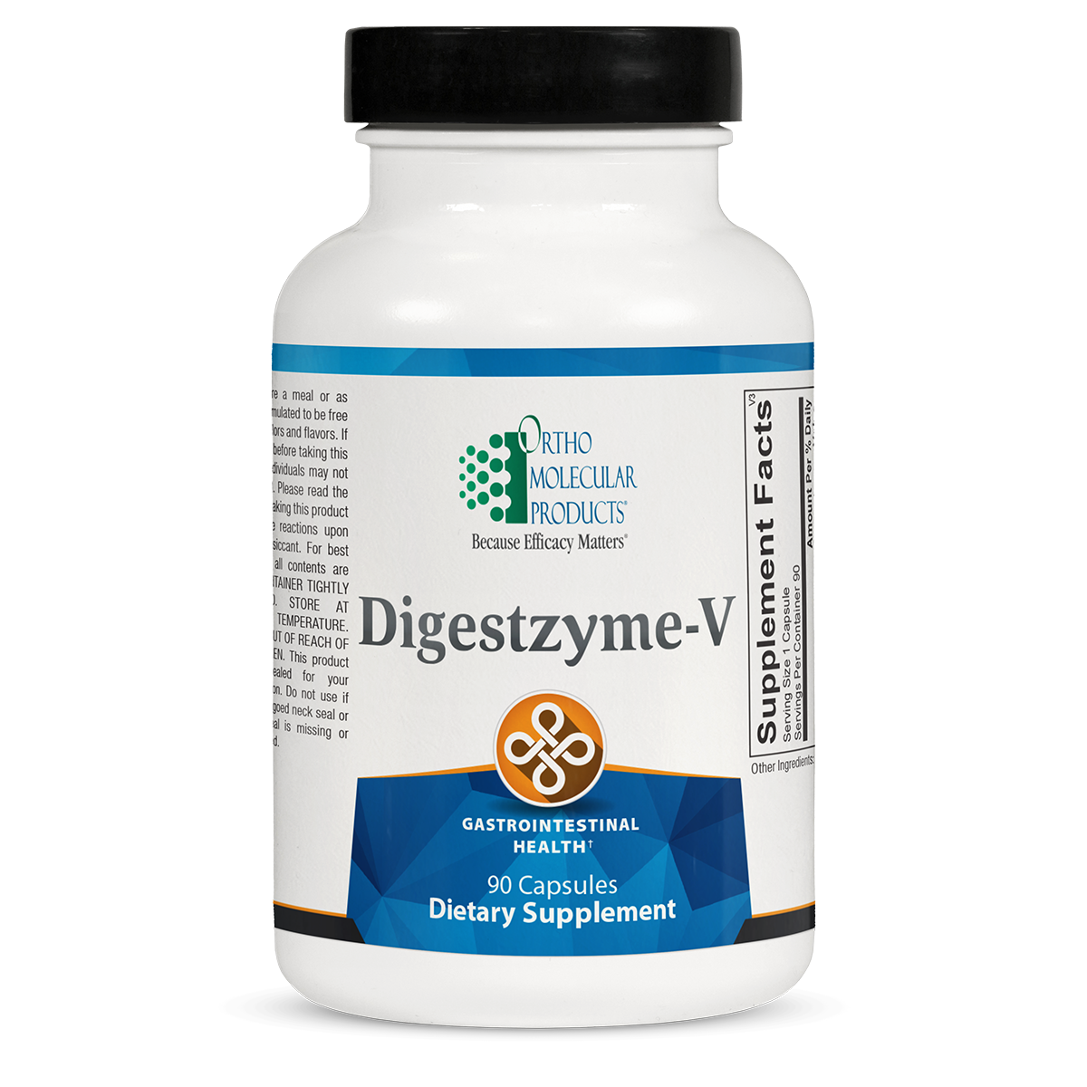 Digestzyme-V is a comprehensive, vegetarian blend of enzymes designed to support digestion and help unlock nutrition from food