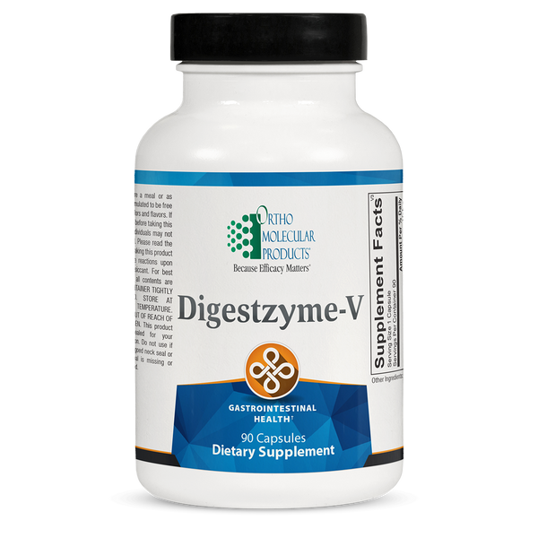 Digestzyme-V is a comprehensive, vegetarian blend of enzymes designed to support digestion and help unlock nutrition from food