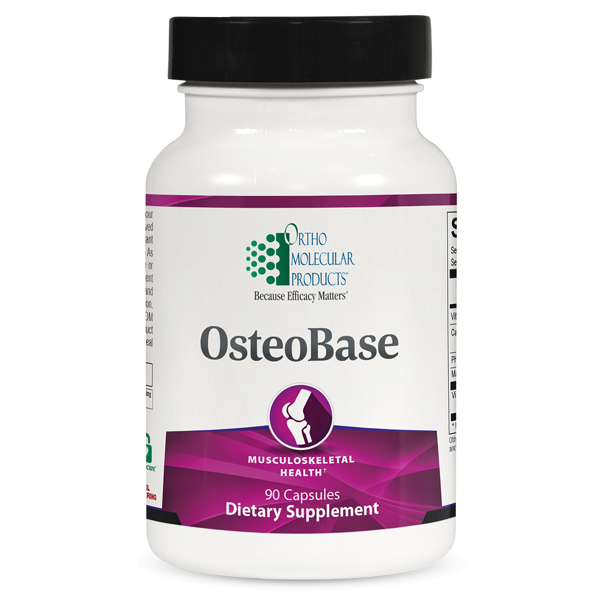 OsteoBase provides essential vitamins and minerals for healthy bone density.