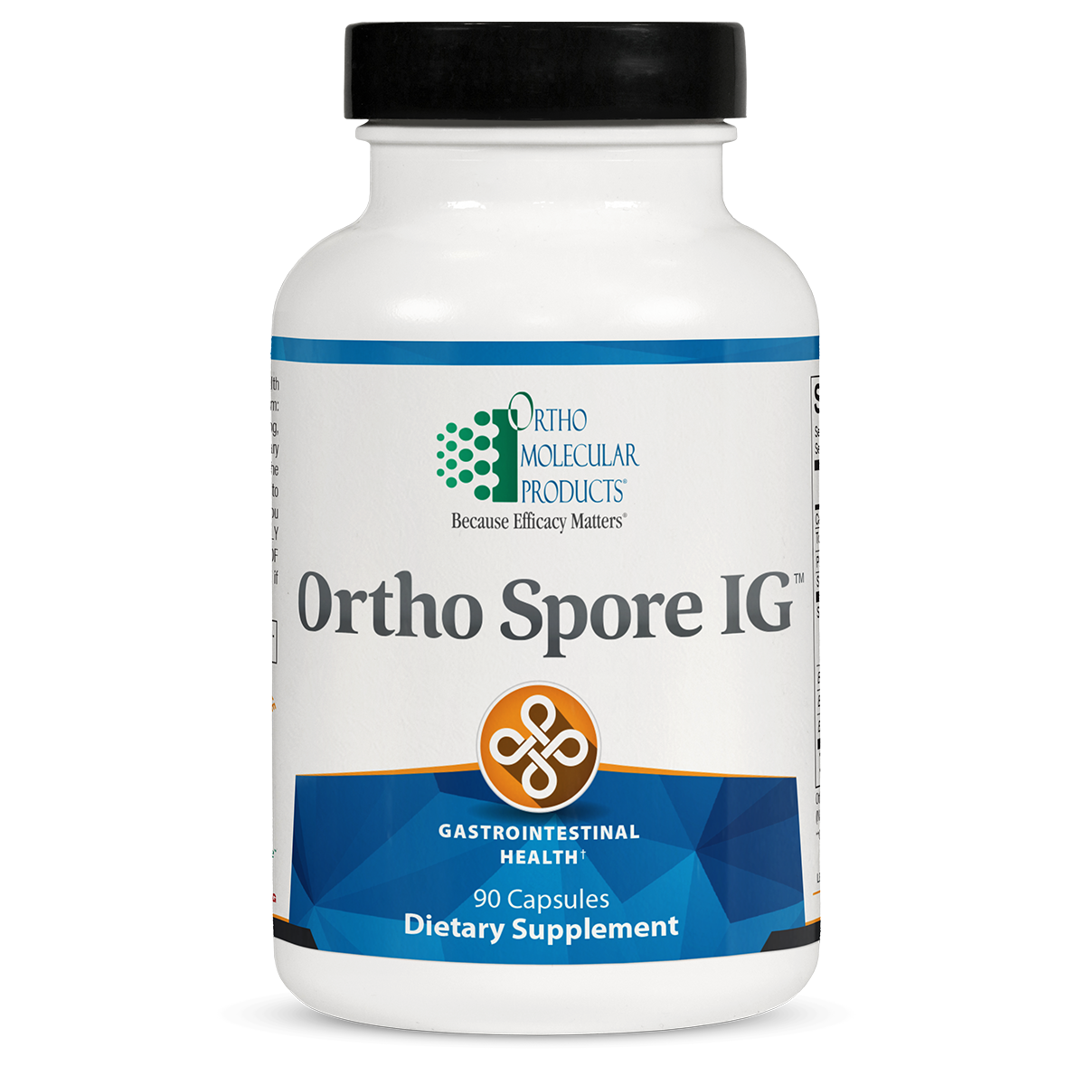 Ortho Spore IG™ is a spore-based, broad-spectrum probiotic formula designed to promote a healthy gut microflora, protect mucosal integrity, and relieve small intestinal bacterial overgrowth (SIBO).