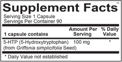 5-HTP 100mg,5-hydroxytryptophan (5-HTP) is a precursor to serotonin, a brain neurotransmitter associated with the feeling of well-being.