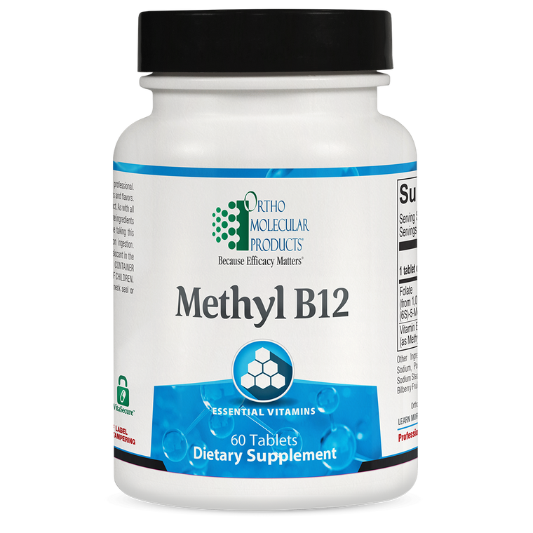 Methyl B12 includes a concentrated and bioavailable source of two key B vitamins: B12 and folate. This comprehensive blend helps support numerous systems in the body.