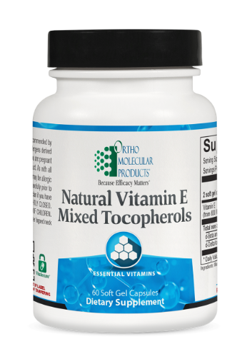 Natural Vitamin E Mixed Tocopherols